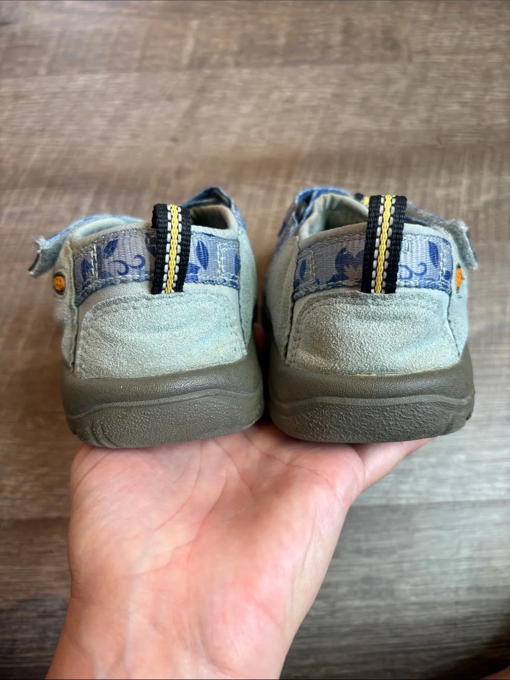 Keen Newport Blue Floral Waterproof Sandal Youth Size 3